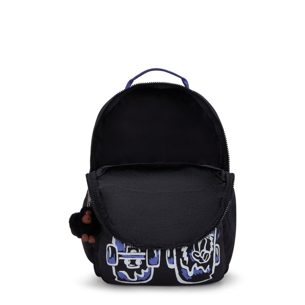 KIPLING Large backpack (with laptop compartment) Unisex Fire Skate Seoul Lap I2932-80S