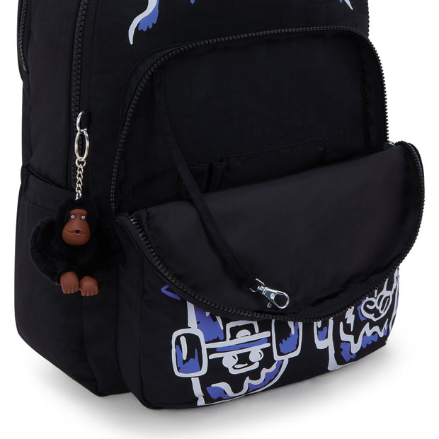 KIPLING Large backpack (with laptop compartment) Unisex Fire Skate Seoul Lap I2932-80S
