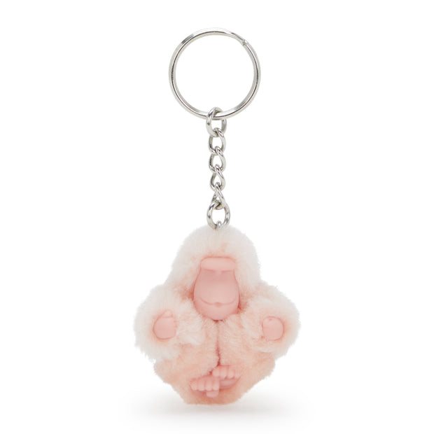 KIPLING Extra Small monkey keyhangers Female Pink Shine Monkeyclip Xs Kh I3088-3DZ