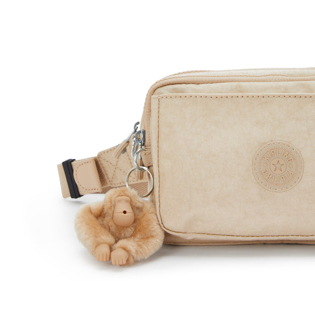 KIPLING Small crossbody convertible to waistbag (with removable shoulderstrap) Female Sparkled Beige Abanu Multi I3492-5DV