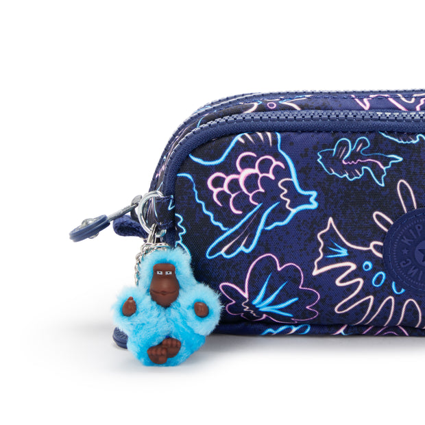 KIPLING Large pencase Unisex Disco Fish Gitroy I3560-4FK