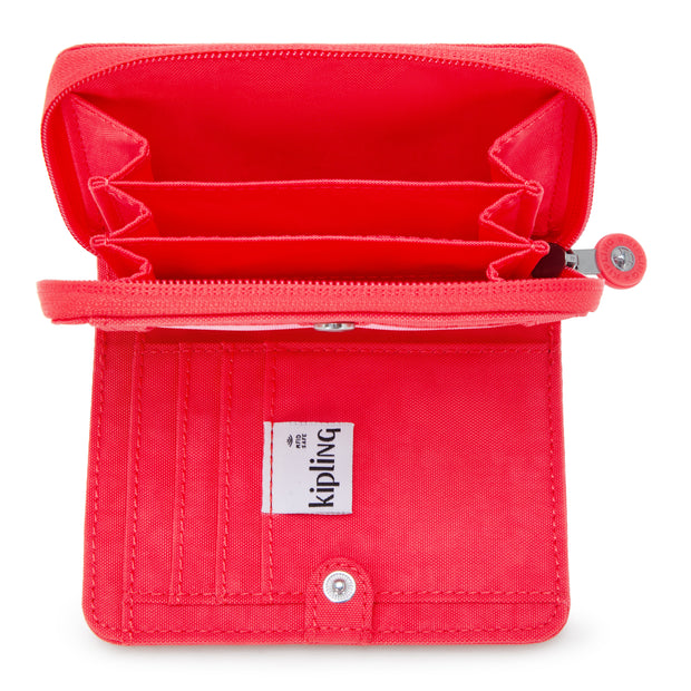 KIPLING Medium Wallet Female Escape Red Money Love I3738-5DX