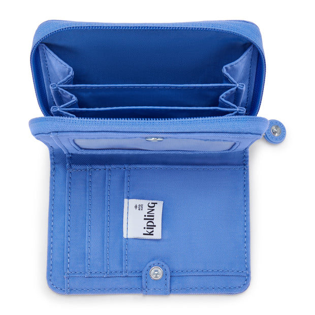 KIPLING Medium Wallet Female Cocktail Blue Money Love I3738-87S