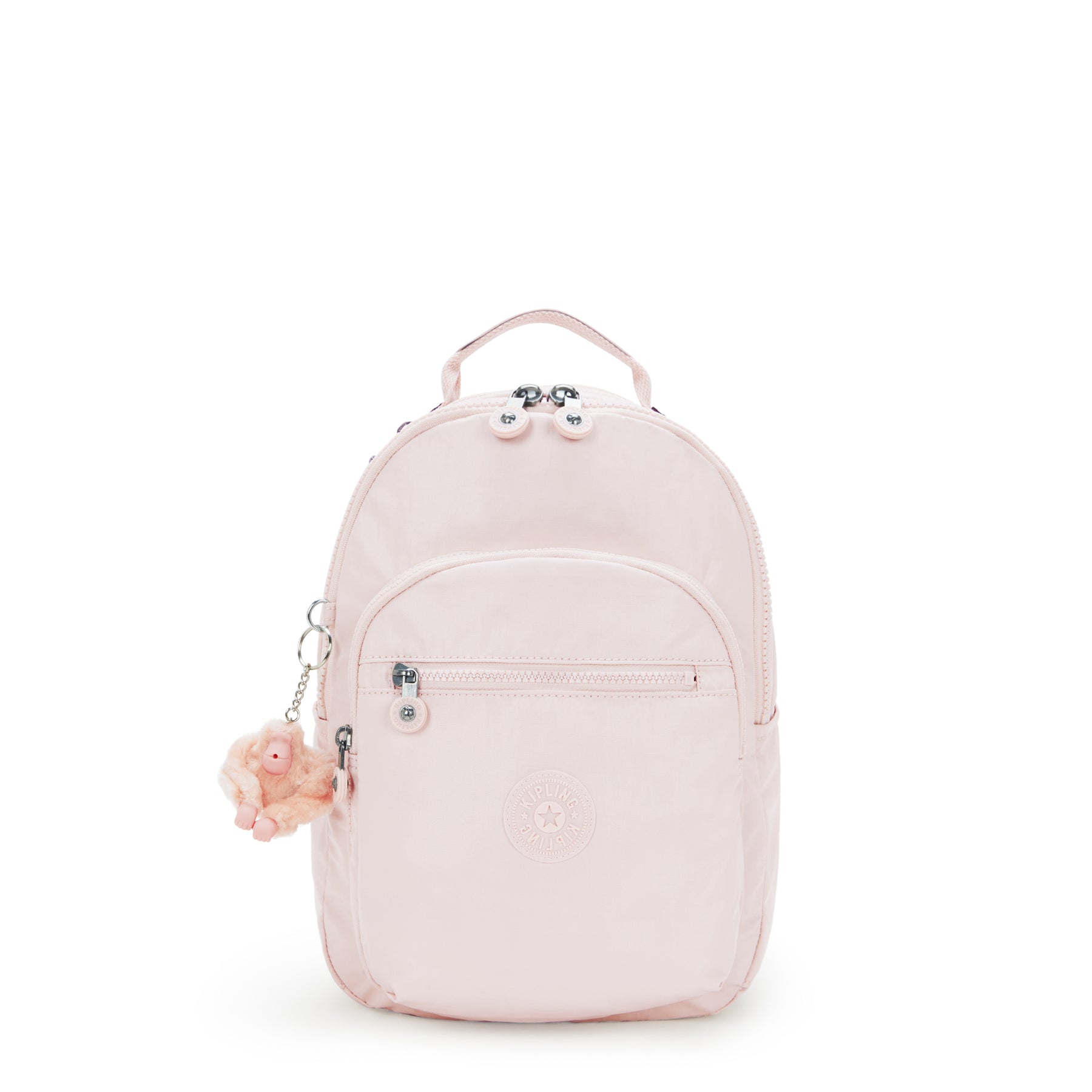 KIPLING Small backpack (with tablet compartment) Female Pink Shine Seo