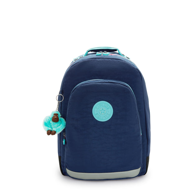 KIPLING Large backpack (with laptop compartment) Unisex Resort Navy Class Room I4053-2DG