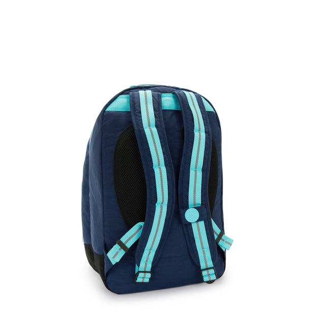 KIPLING Large backpack (with laptop compartment) Unisex Resort Navy Class Room I4053-2DG