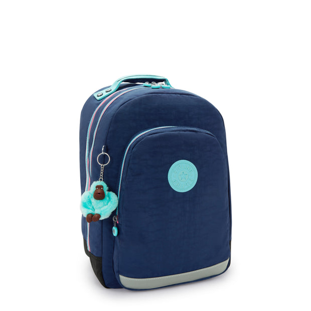 KIPLING Large backpack (with laptop compartment) Unisex Resort Navy Class Room I4053-2DG
