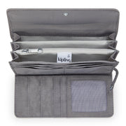 KIPLING Large wallet Female Inviting Grey Money Land I4191-8DH