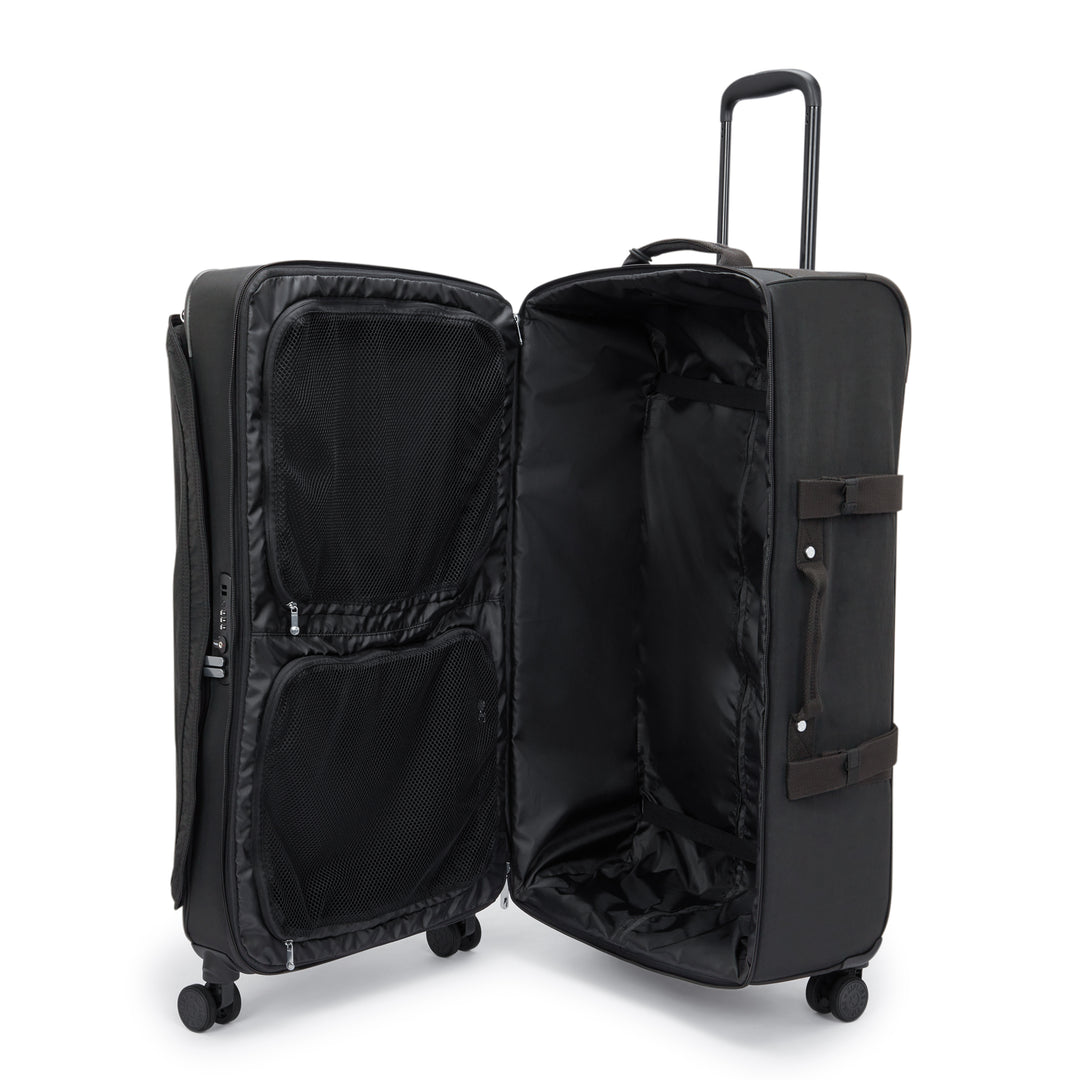 KIPLING SPONTANEOUS L BLACK NOIR - Large 4-Wheeled Suitcase