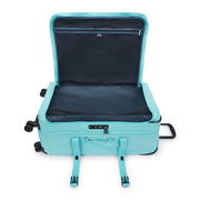 Kipling Large Wheeled Luggage Female Deepest Aqua Spontaneous L