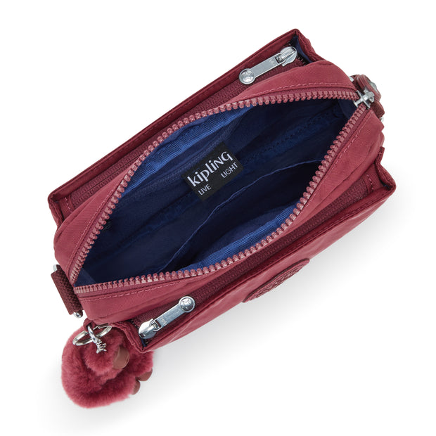 KIPLING Small crossbody Female Lounge Wine Abanu I4208-5FW