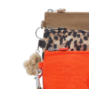 KIPLING 3 large pouches (with removable wristlet) Unisex Early Tan Iaka L Wristlet I4219-7CN