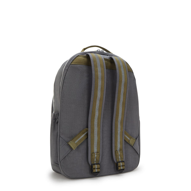 KIPLING Large backpack (with laptop compartment) Unisex Back to Grey Seoul Lap I4275-1DX