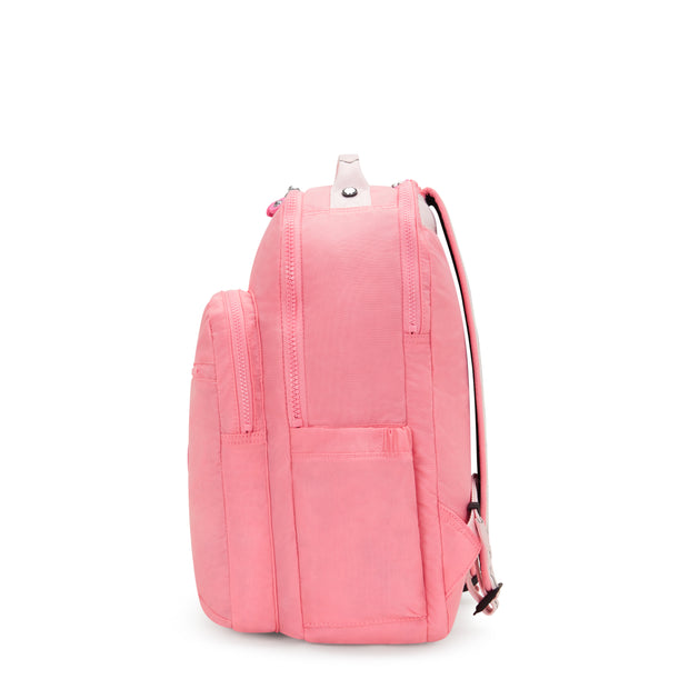 KIPLING Large backpack (with laptop compartment) Female Coral Sea Seoul Lap I4275-24O