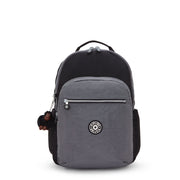 KIPLING Large backpack (with laptop compartment) Unisex Space Black Bl Seoul Lap I4275-2GX