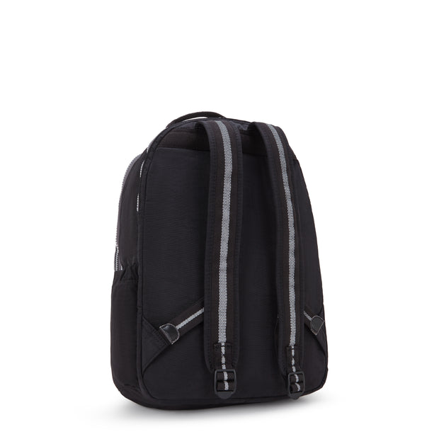 KIPLING Large backpack (with laptop compartment) Unisex Space Black Bl Seoul Lap I4275-2GX