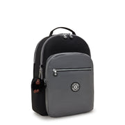 KIPLING Large backpack (with laptop compartment) Unisex Space Black Bl Seoul Lap I4275-2GX