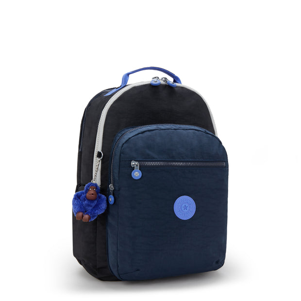 KIPLING Large backpack (with laptop compartment) Unisex True Block Seoul Lap I4275-74Q