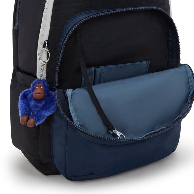 KIPLING Large backpack (with laptop compartment) Unisex True Block Seoul Lap I4275-74Q