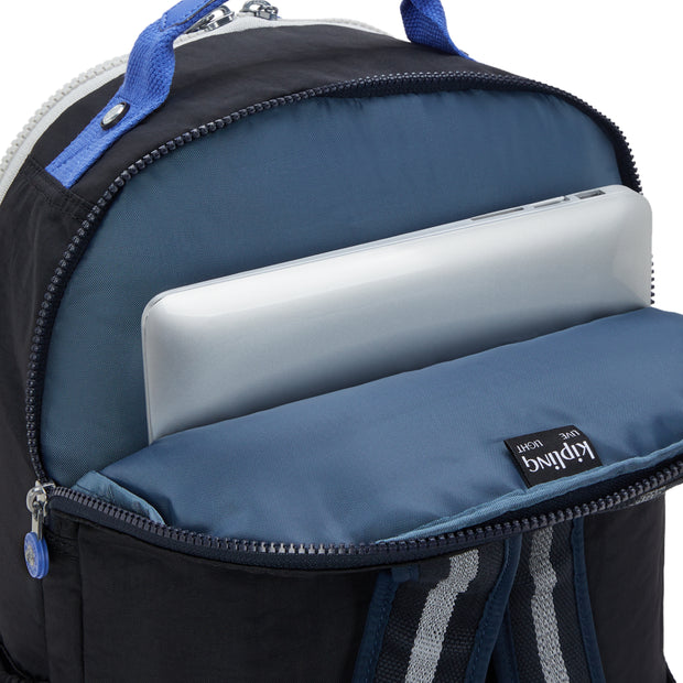 KIPLING Large backpack (with laptop compartment) Unisex True Block Seoul Lap I4275-74Q