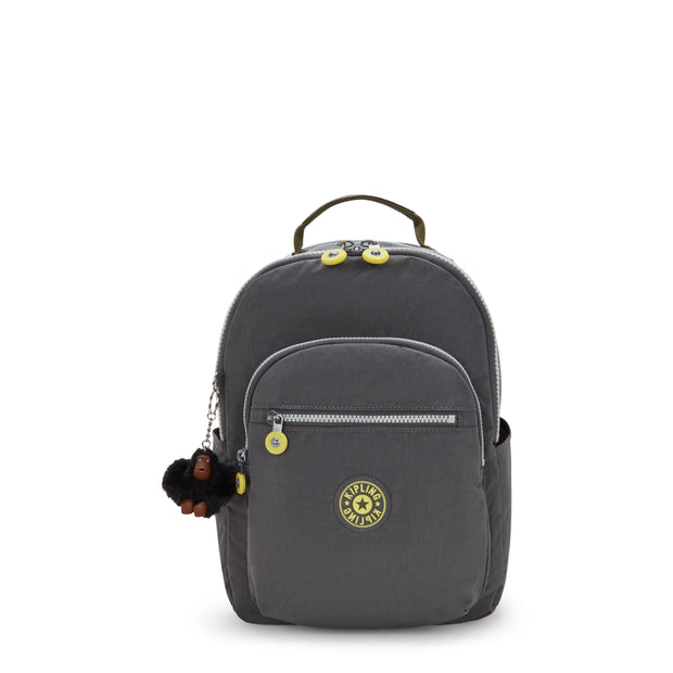KIPLING Small backpack (with tablet compartment) Unisex Back To Grey Seoul S I4345-1DX