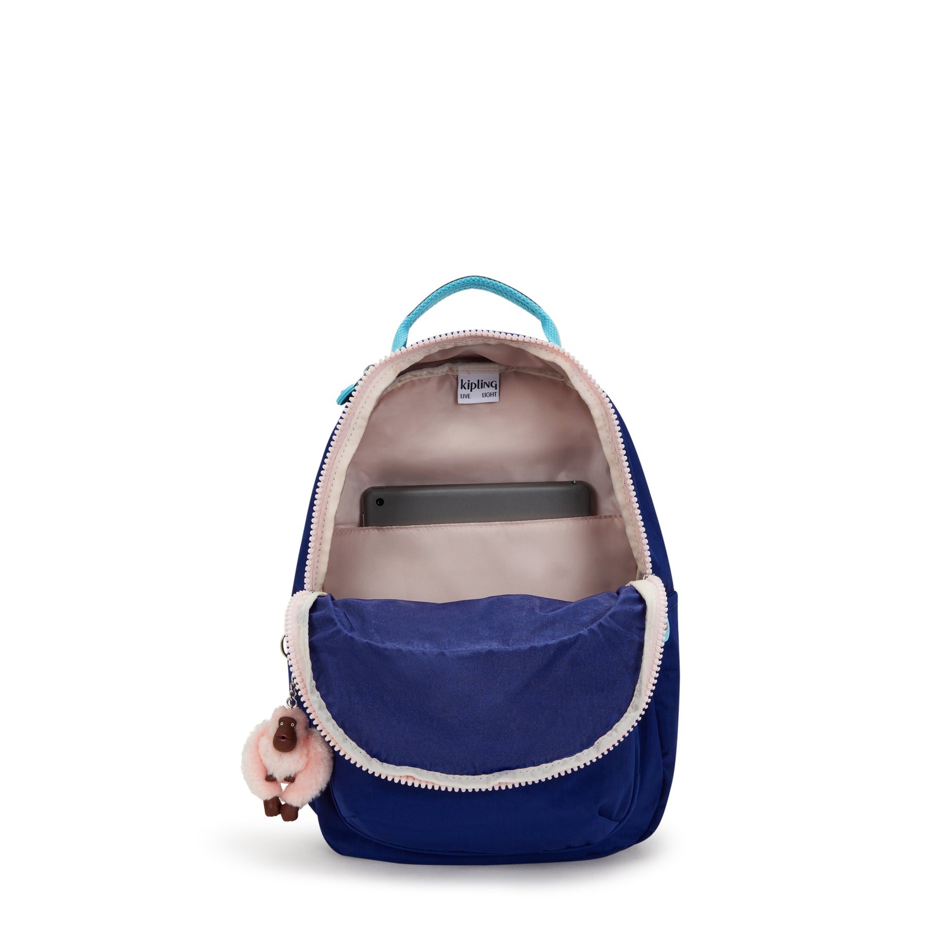 Structured Backpack Kipling KIPLING Small Backpack (With Laptop Protection) Female Solar Navy C Se