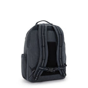 KIPLING Large backpack (with laptop compartment) Unisex Marine Navy Seoul College Extra I4352-58C