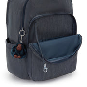 KIPLING Large backpack (with laptop compartment) Unisex Marine Navy Seoul College Extra I4352-58C