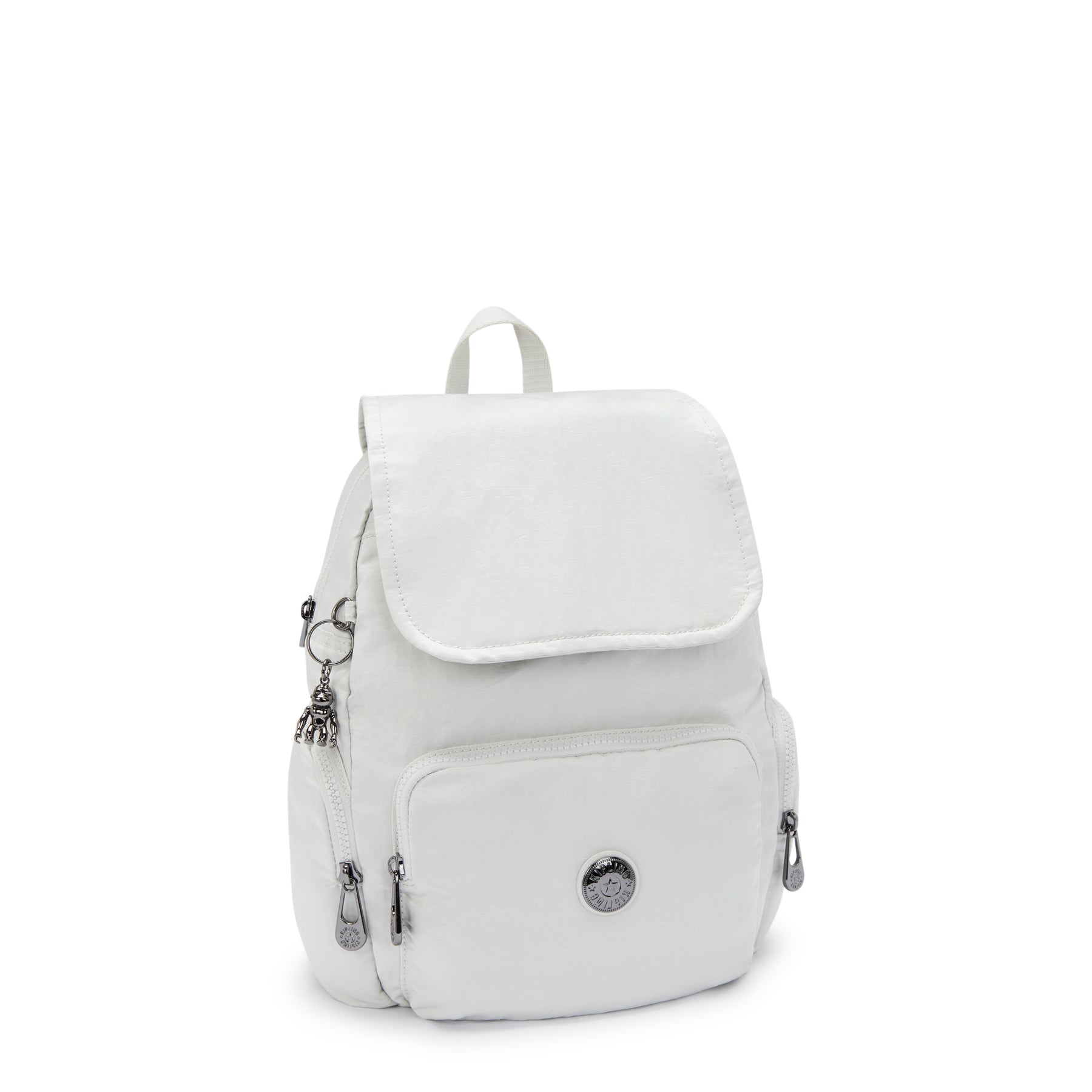 KIPLING Small backpack Female Silver Night City Zip S I4430-8EL