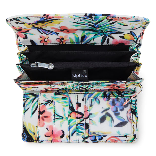 KIPLING Large wallet Female Cocktail Floral Money Land I4437-5DZ