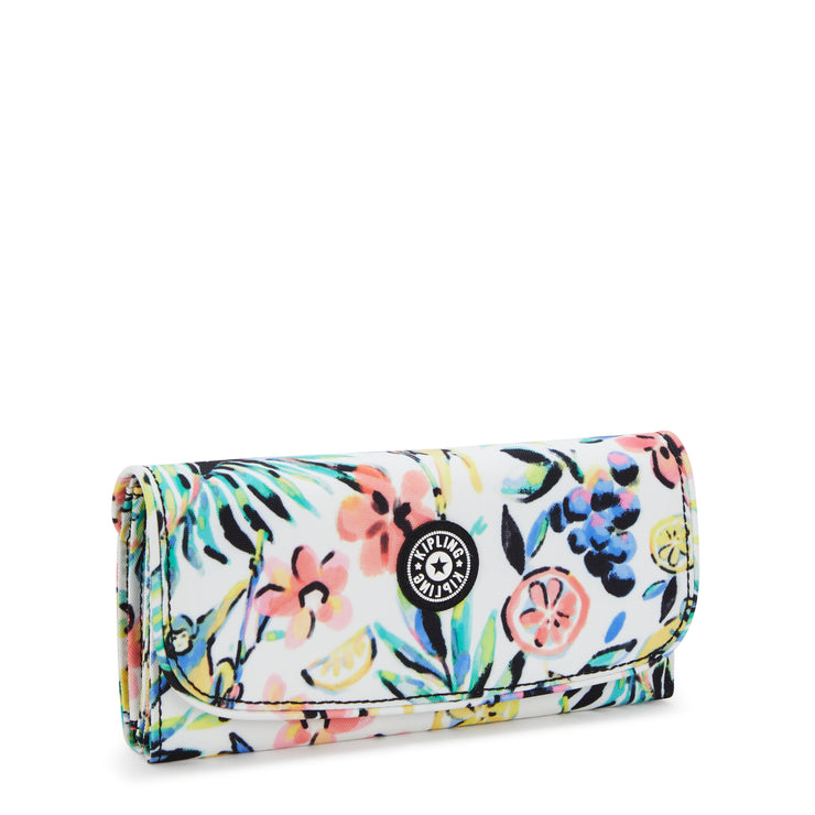 KIPLING Large wallet Female Cocktail Floral Money Land I4437-5DZ