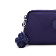 KIPLING Medium pouch Unisex Moonlit Blue Gleam I4542-4GA