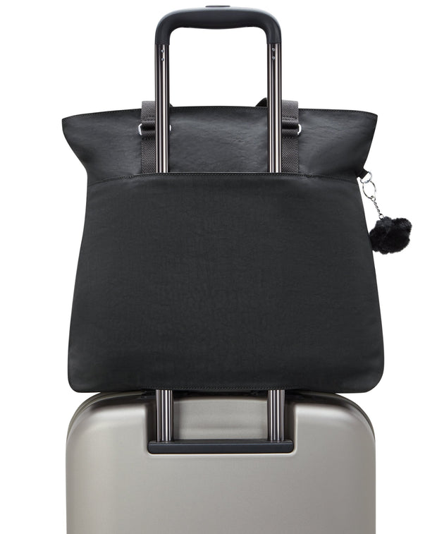 حقيبة كيبلينج كبيرة للجنسين، لون أسود، الهند I4609-P39