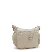 KIPLING Medium crossbody Female Signature Beige Embossed Gabb S I4611-96A