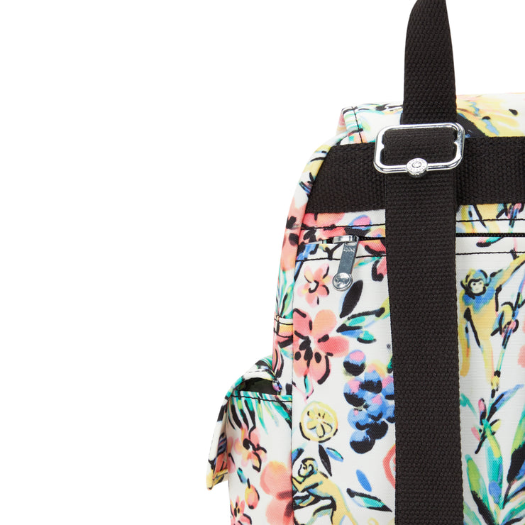 KIPLING Small backpack Female Cocktail Floral City Pack Mini I4628-5DZ
