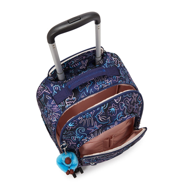 KIPLING Large wheeled backpack (with laptop compartment) Unisex Disco Fish New Zea I4674-4FK