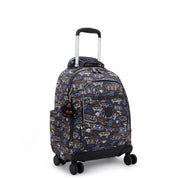 KIPLING Large wheeled backpack (with laptop compartment) Unisex Neon Skate New Zea I4674-71M