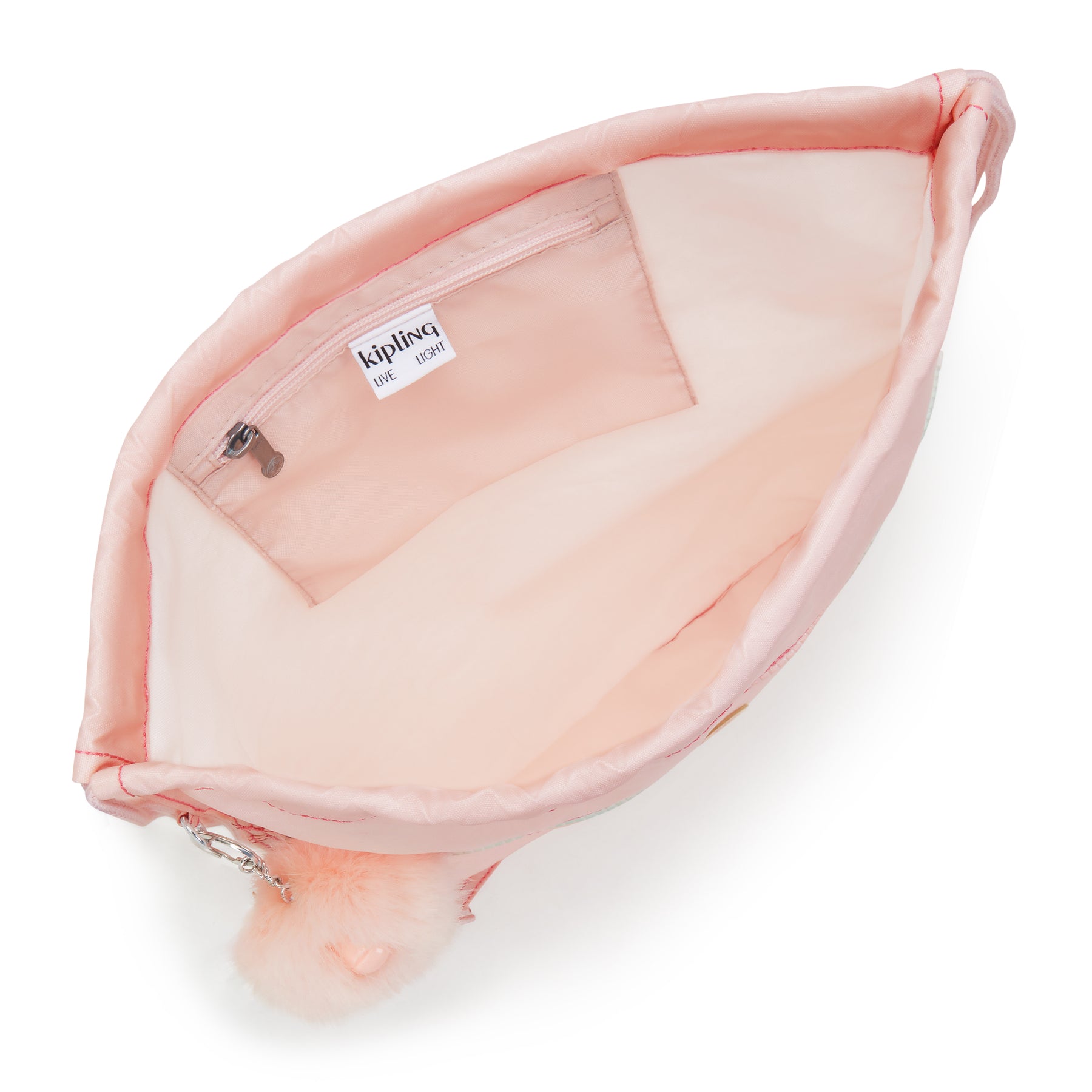 KIPLING Medium backpack (with drawstring) Female Blush Metallic Supert