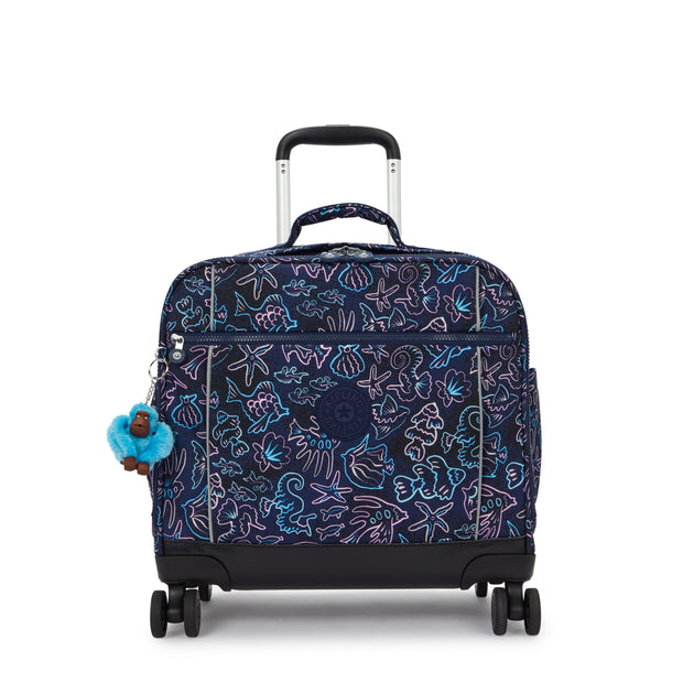 KIPLING Large wheeled bag Unisex Disco Fish New Storia I4847-4FK