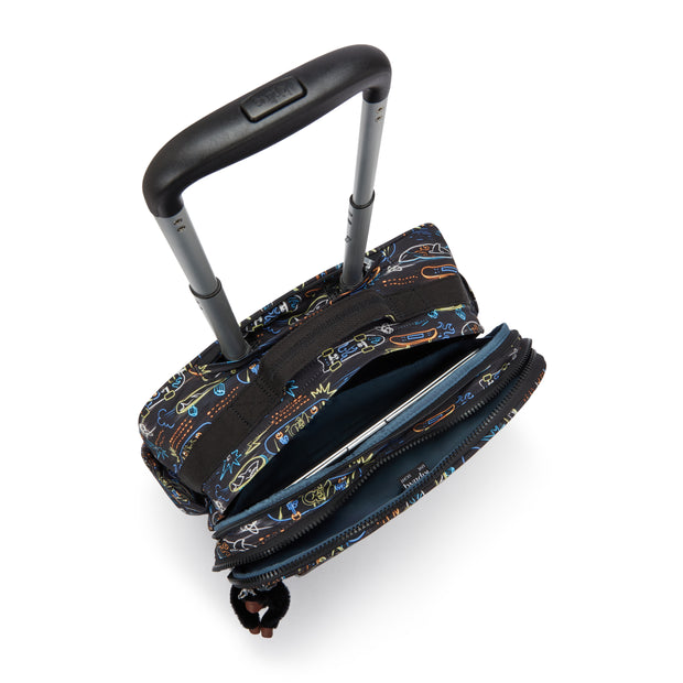 KIPLING Large wheeled bag Unisex Neon Skate New Storia I4847-71M