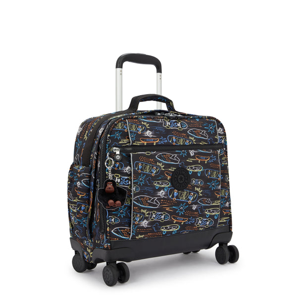KIPLING Large wheeled bag Unisex Neon Skate New Storia I4847-71M