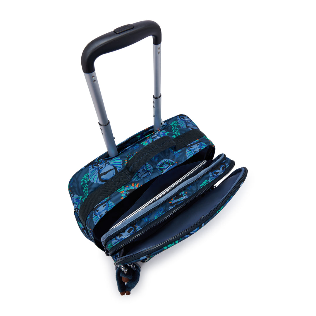 KIPLING Large wheeled bag Unisex Blue Monkey Fun New Storia - I4847-8H