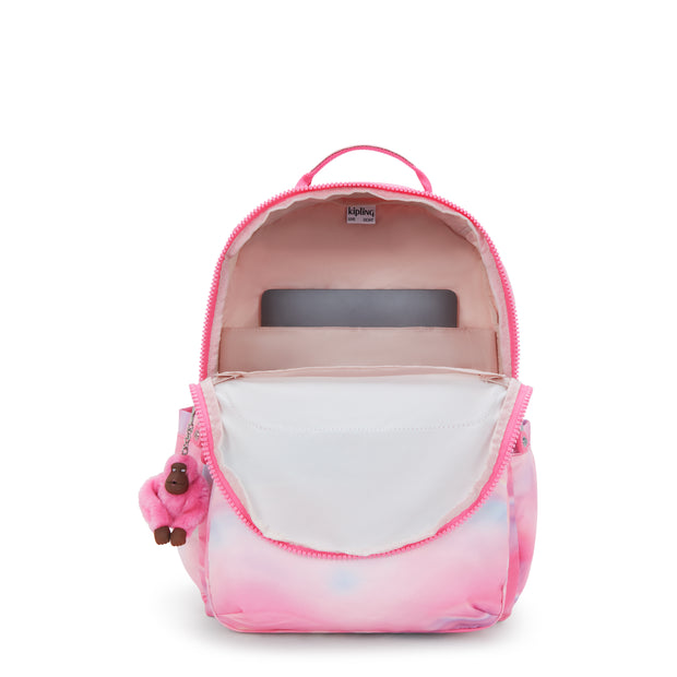KIPLING Large backpack Female Rose Glow Seoul I4851-3BU