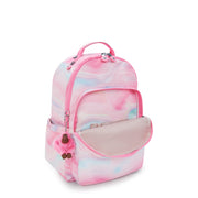 KIPLING Large backpack Female Rose Glow Seoul I4851-3BU