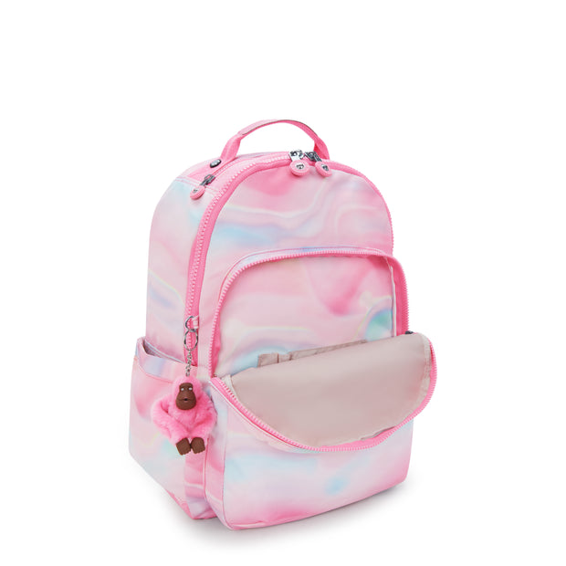KIPLING Large backpack Female Rose Glow Seoul I4851-3BU