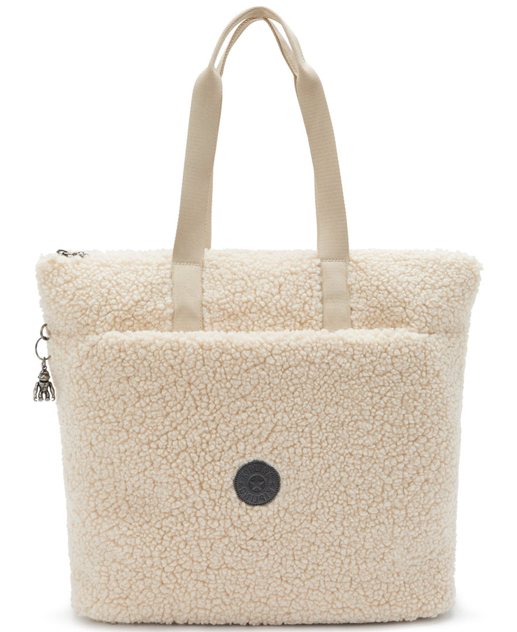 KIPLING Large tote Female Natural Fuzz Glynn I4936 8PF