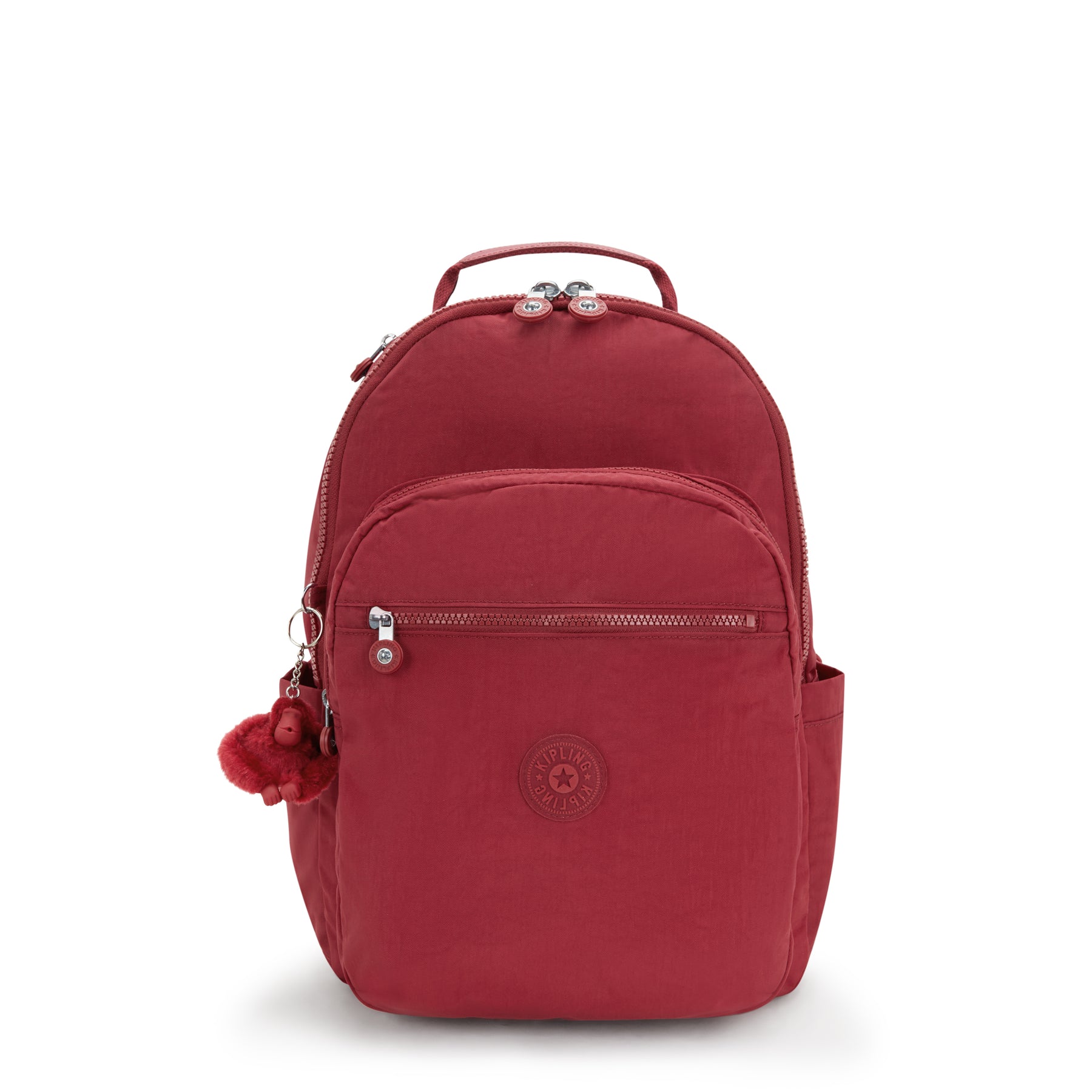 Kipling Inca Backpack KIPLING Large Backpack Unisex Funky Red Seoul I5210-4SS