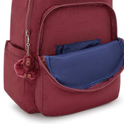KIPLING Large backpack Female Lounge Wine Seoul I5210-5FW