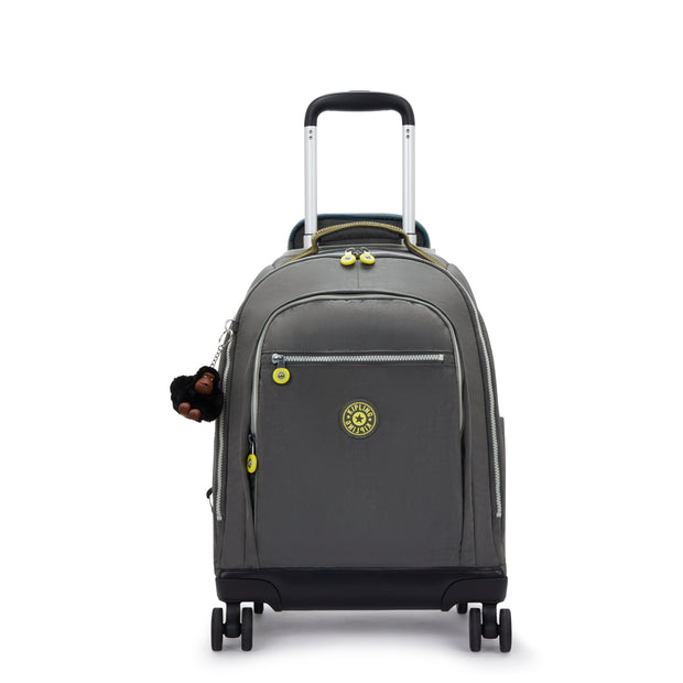 KIPLING Large wheeled backpack (with laptop compartment) Unisex Back to Grey New Zea I5246-1DX