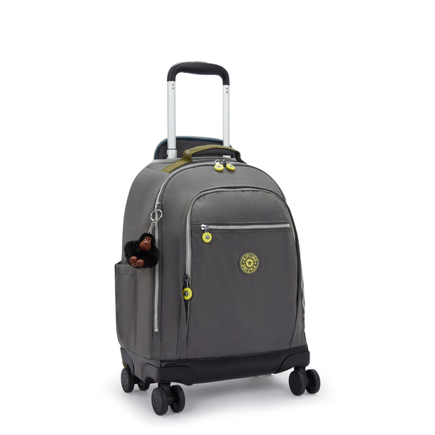 KIPLING Large wheeled backpack (with laptop compartment) Unisex Back to Grey New Zea I5246-1DX